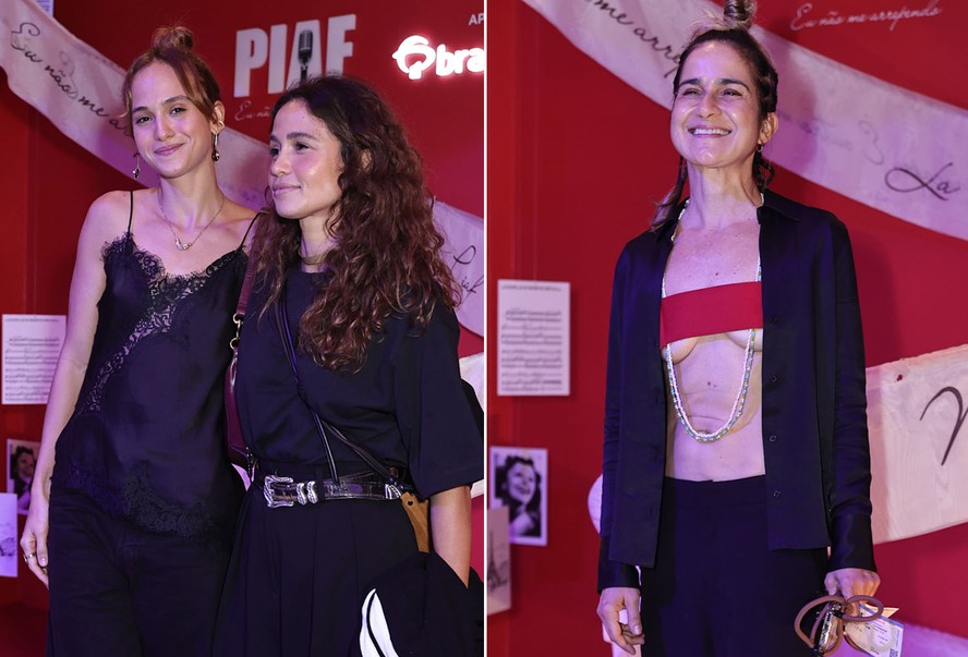 Emilie Rey e Nanda Costta, e Lan Lanh, ex-mulher de Nanda