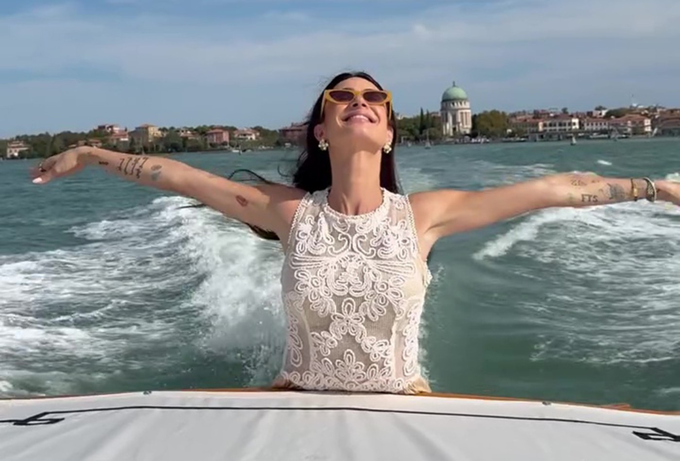 Em Veneza, Thaila Ayala fala de fobia: 'Já consegui com muito sofrimento' - QTU Questões do Universo