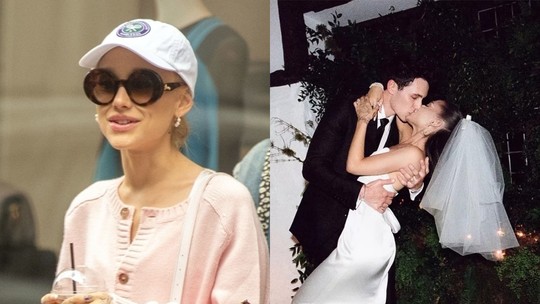Ariana Grande aparece sem aliança de casamento em meio a rumores de divórcio