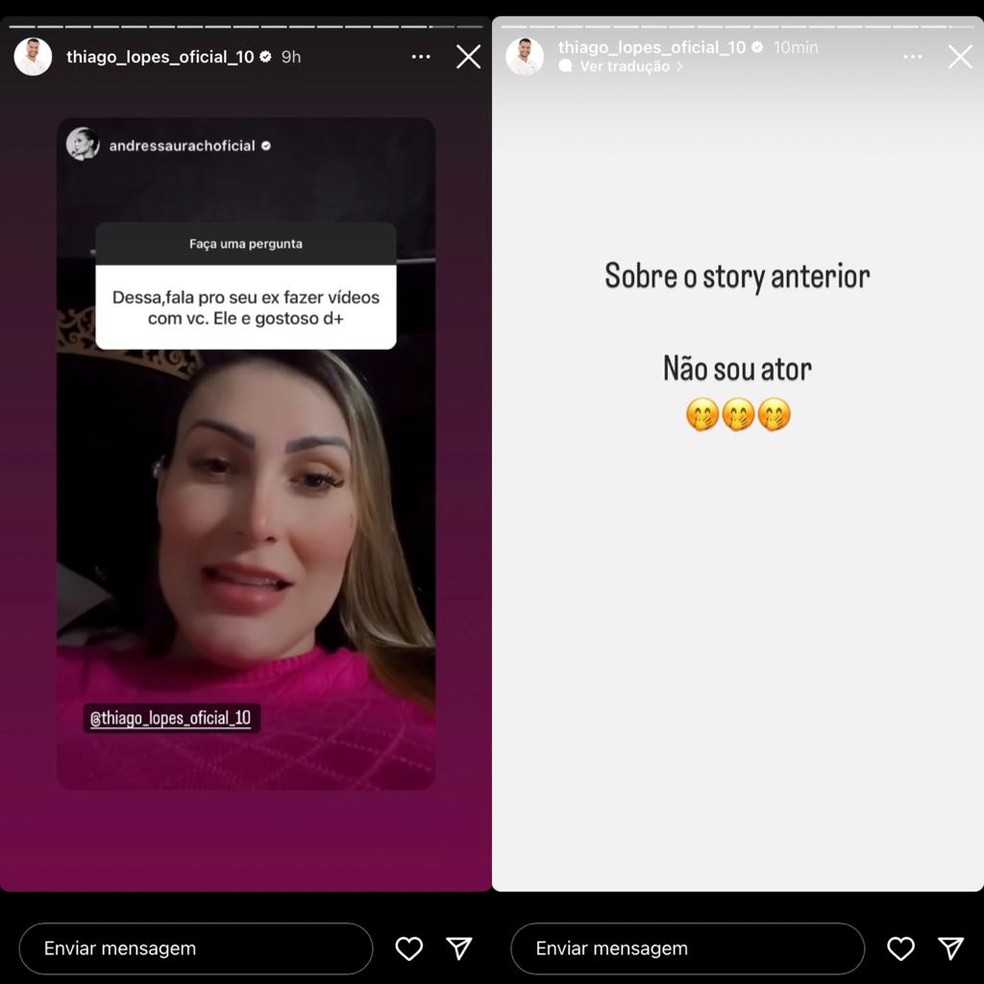 Posts de Thiago Lopes &mdash; Foto: Reprodu&ccedil;&atilde;o/Instagram