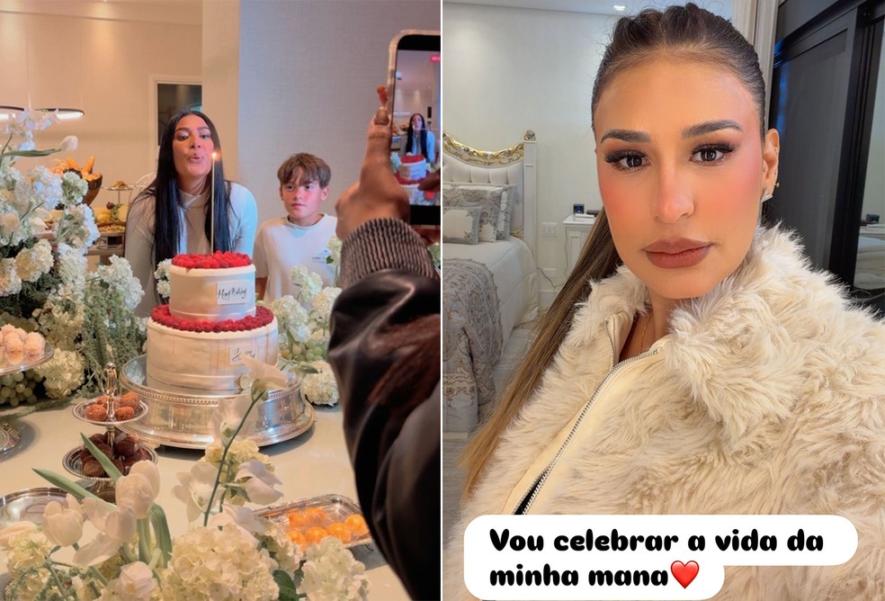 Simaria recebe a irm�, Simone Mendes, e filhos em seu anivers�rio de 44 anos � Foto: Reprodu��o/Instagram