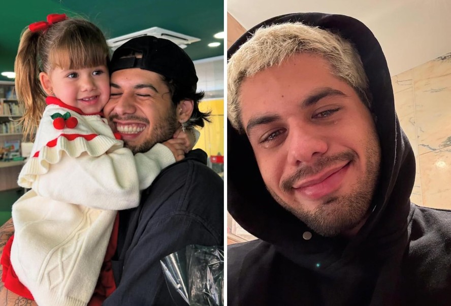 Zé Felipe deixa Virginia de fora em homenagem à filha: 'Você e seus irmãos  são a tradução do amor'