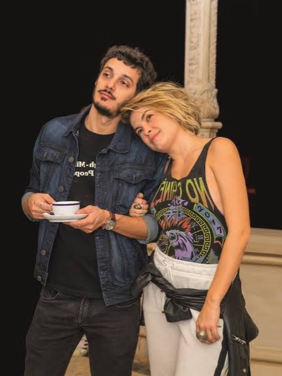 Leandro Soares faz homenagem para Lua Blanco — Foto: Reprodução/Instagram