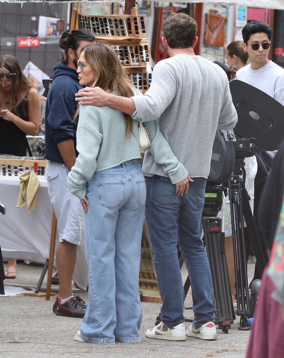 Jennifer Lopez e Ben Affleck — Foto: The Grosby Group