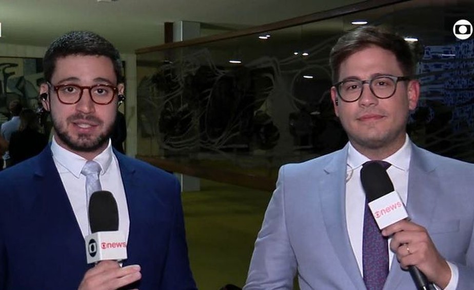 Jornalistas Pedro Figueiredo e Erick Rianelli trocam declarações pelos ...