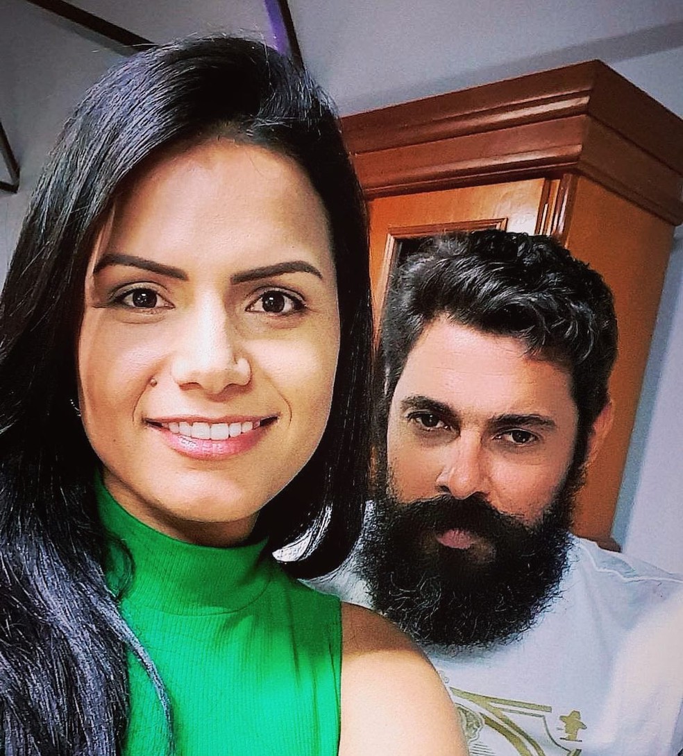 Francine Caroline e João Carreiro — Foto: Instagram
