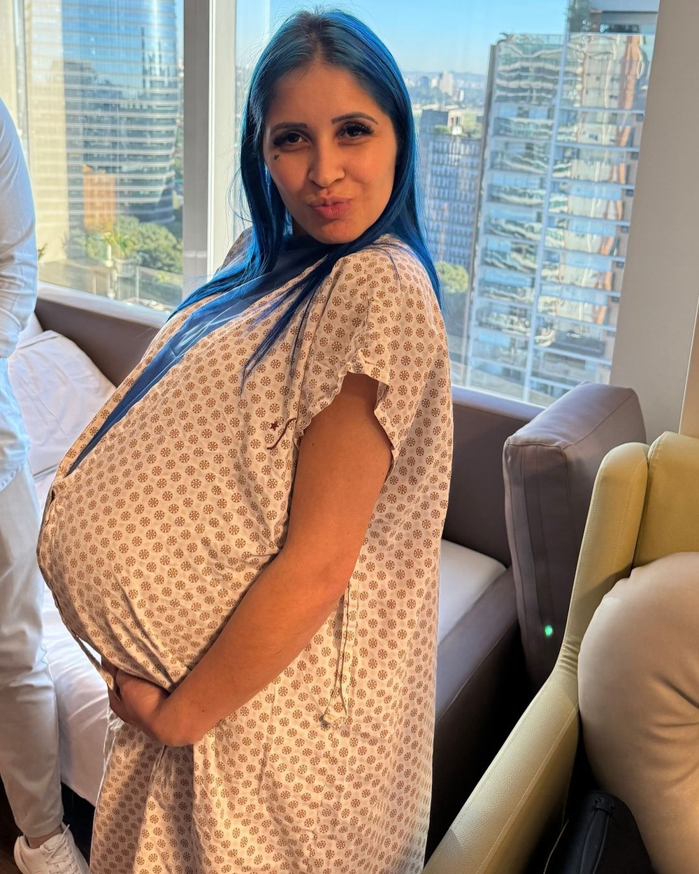 Influenciadora Ianka Cristini dá à luz filhos gêmeos