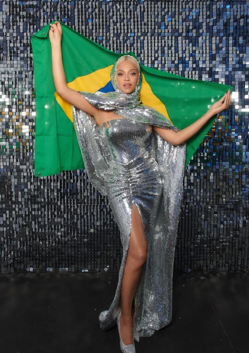 Beyoncé divide fotos de passagem pelo Brasil — Foto: Reprodução do site da Beyoncé