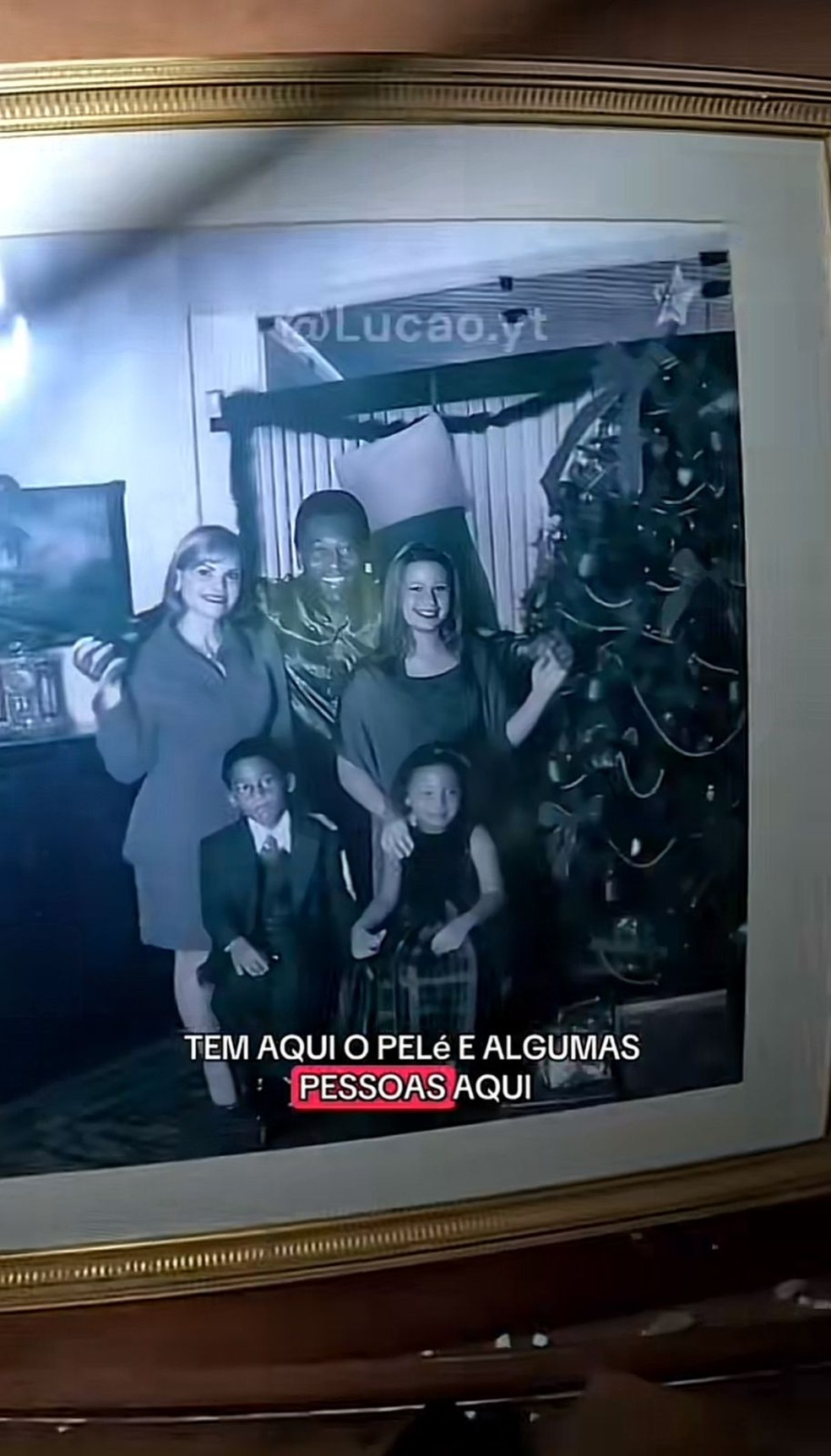 Fotos na mansão do Pelé no Guarujá (SP) — Foto: Reprodução/ TikTok