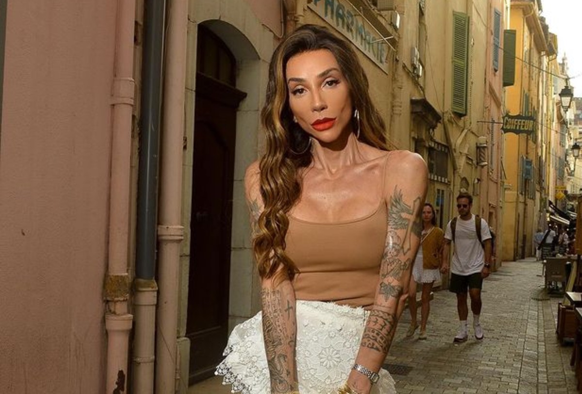 Maya Massafera posa para fotos na França e arranca elogios com beleza