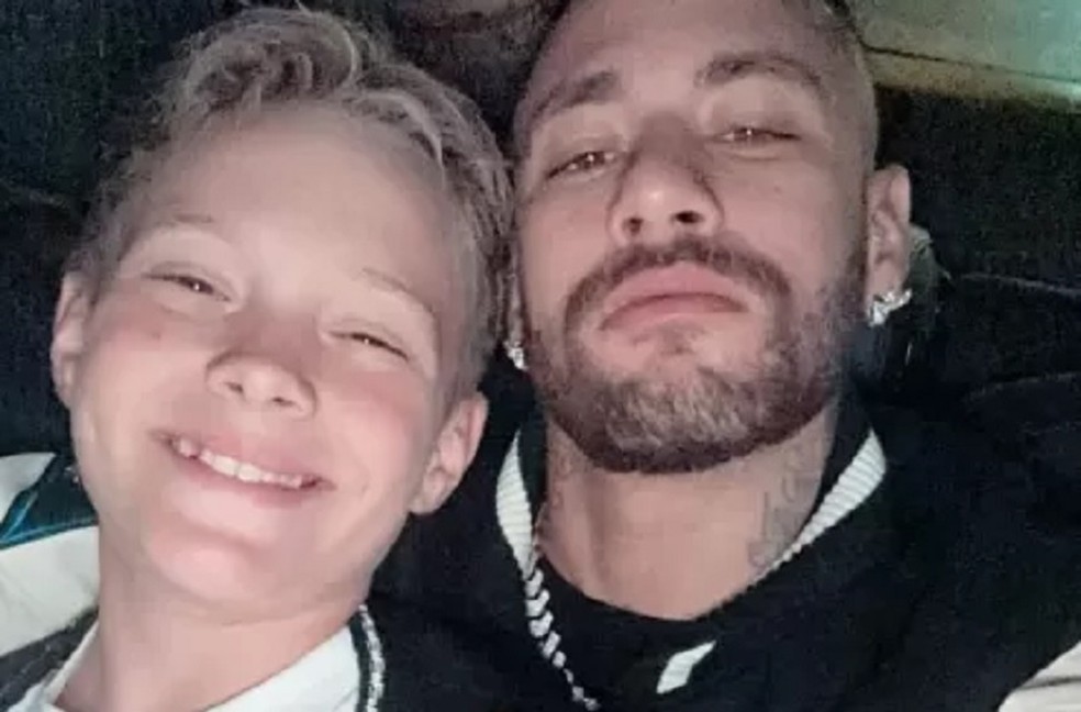 Neymar e o filho, Davi Lucca — Foto: Reprodução/Instagram