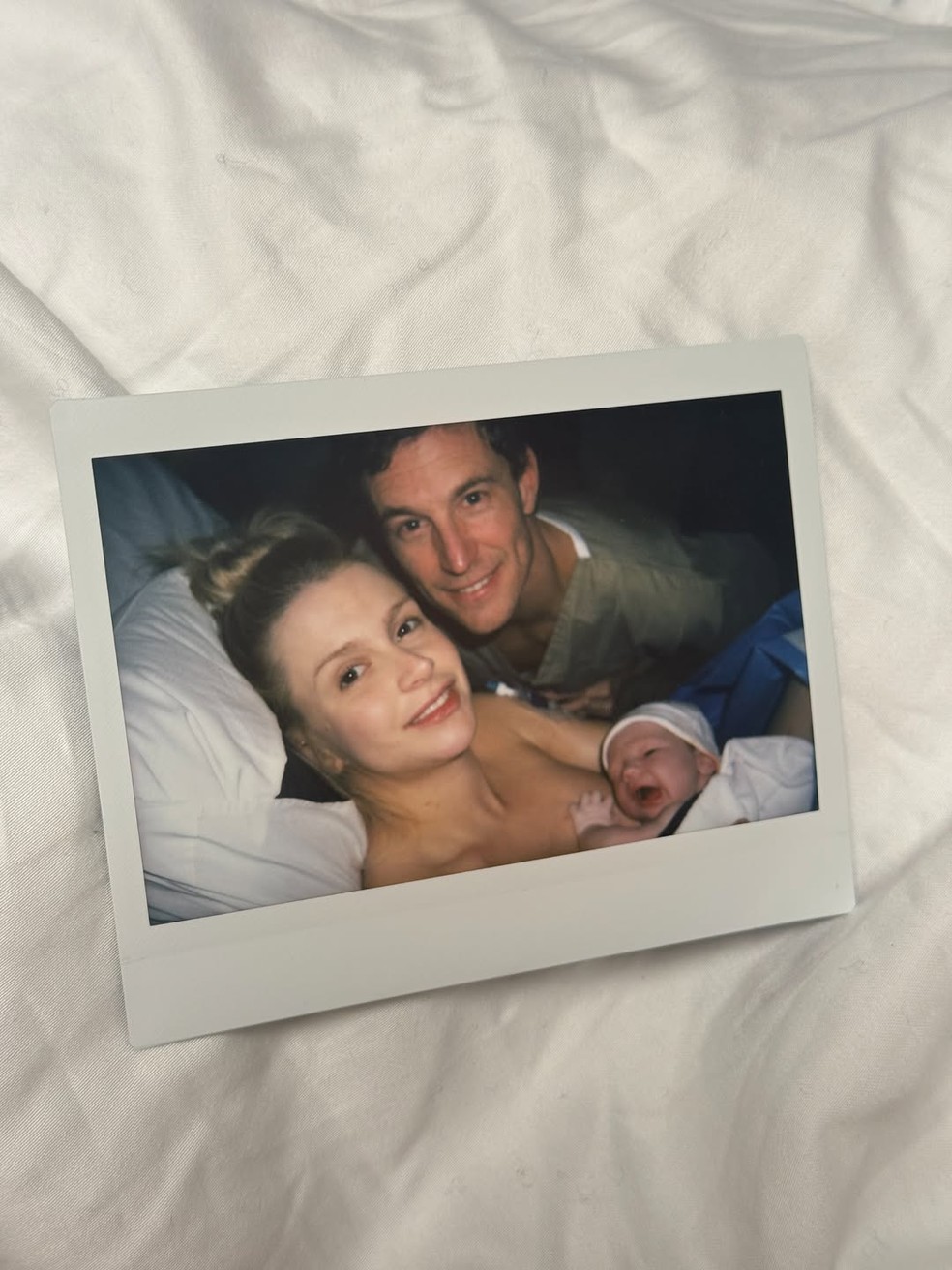Nasceu! Isabella Scherer dá à luz ao terceiro filho — Foto: Reprodução/Instagram