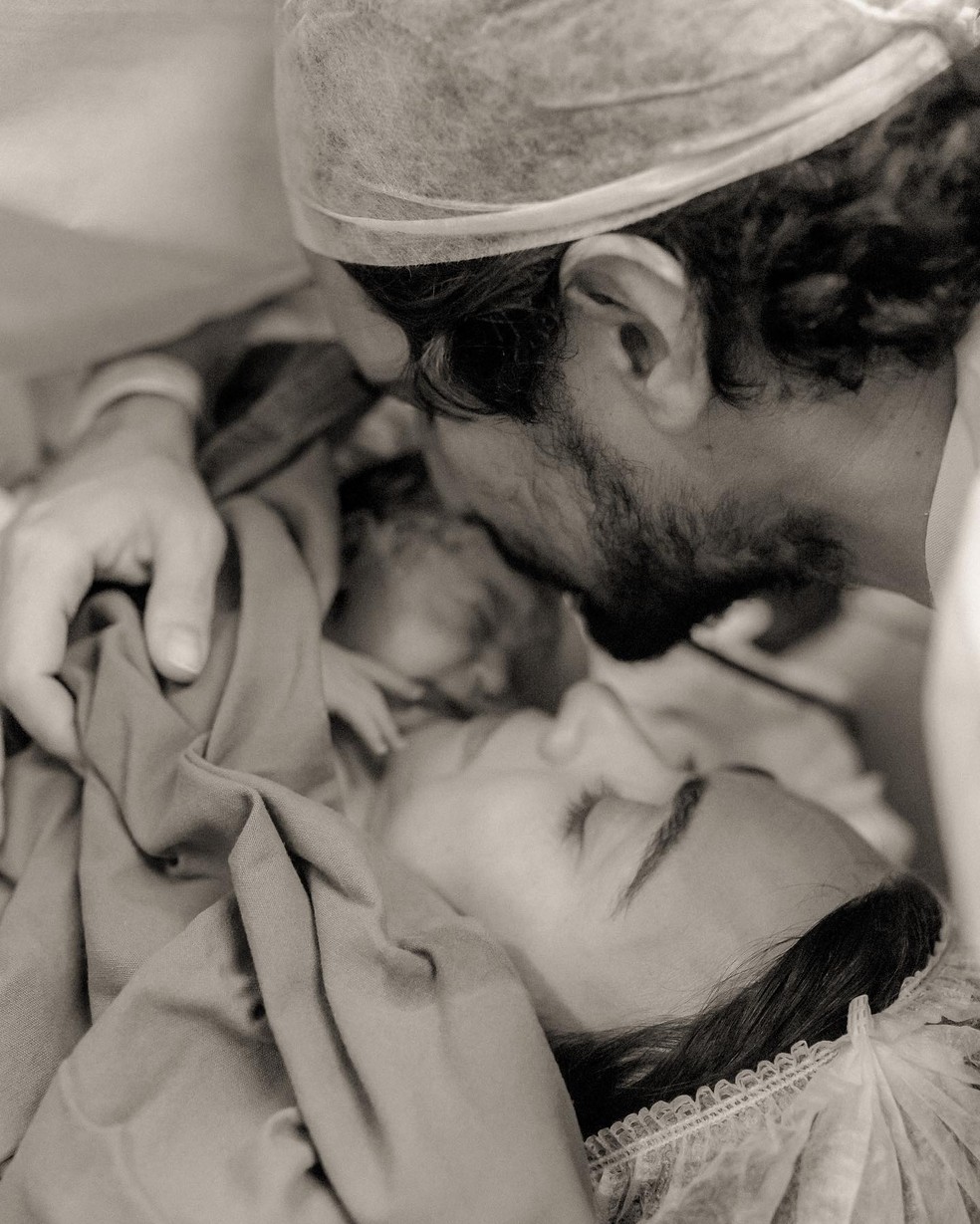 Thaila Ayala deu à luz Tereza, sua filha com Renato Góes — Foto: Fabi Salomão