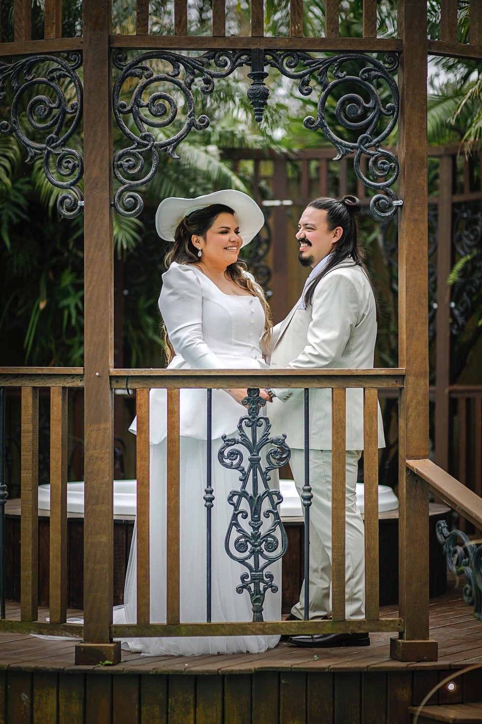 Priscila Meireles e Juan Garcia se casam em Itajaí — Foto: Morada Fotografia com propósito/Divulgação