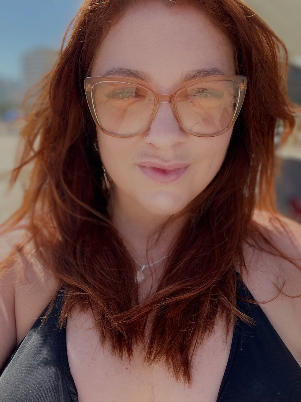 Arianna Nutt antes de perder 30 kg — Foto: Reprodução/Instagram