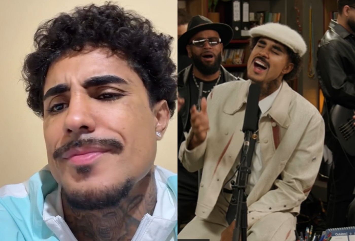 Após ser criticado por apresentação acústica, MC Livinho reflete: 'Um dia de cada vez'
