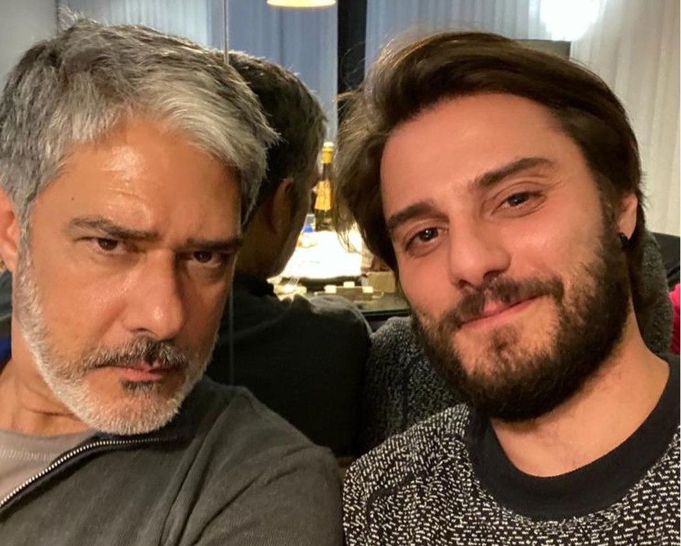 William Bonner e Hugo Bonemer são primos — Foto: Reprodução/Instagram