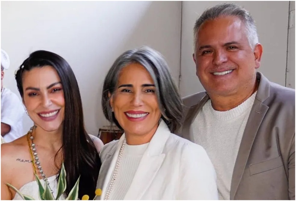 Cleo, Gloria Pires e Orlando Morais — Foto: Reprodução/Instagram