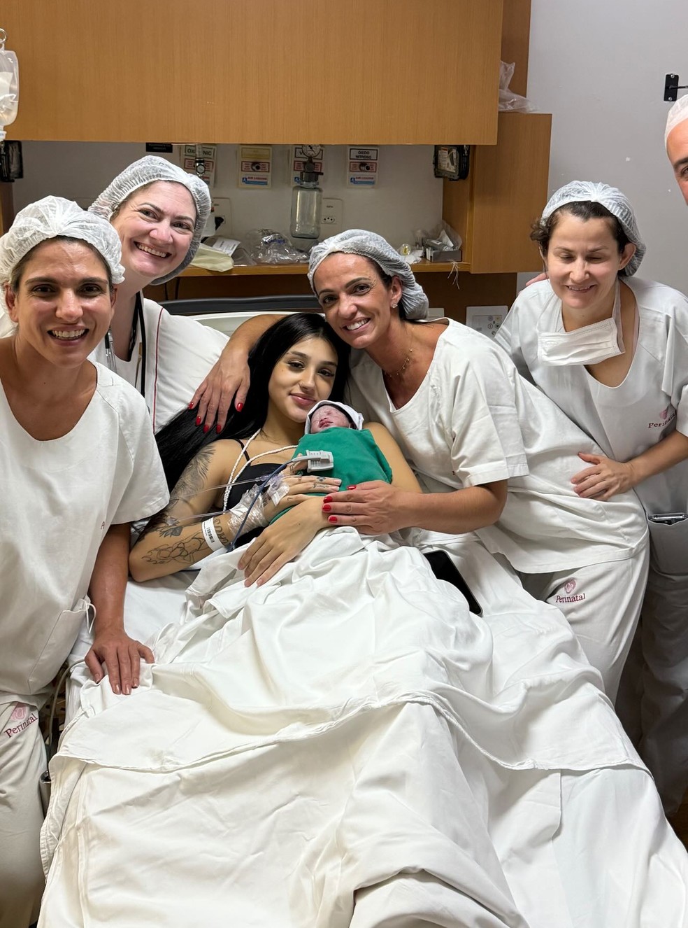 Bia Miranda dá à luz Maysha após romper com Gato Preto — Foto: Reprodução/Instagram