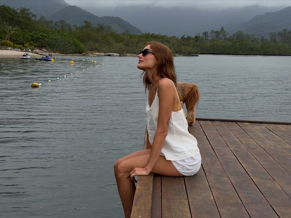 Após topless viralizar, Sasha Meneghel mostra novo ângulo de foto e ferve web — Foto: Reprodução/Instagram