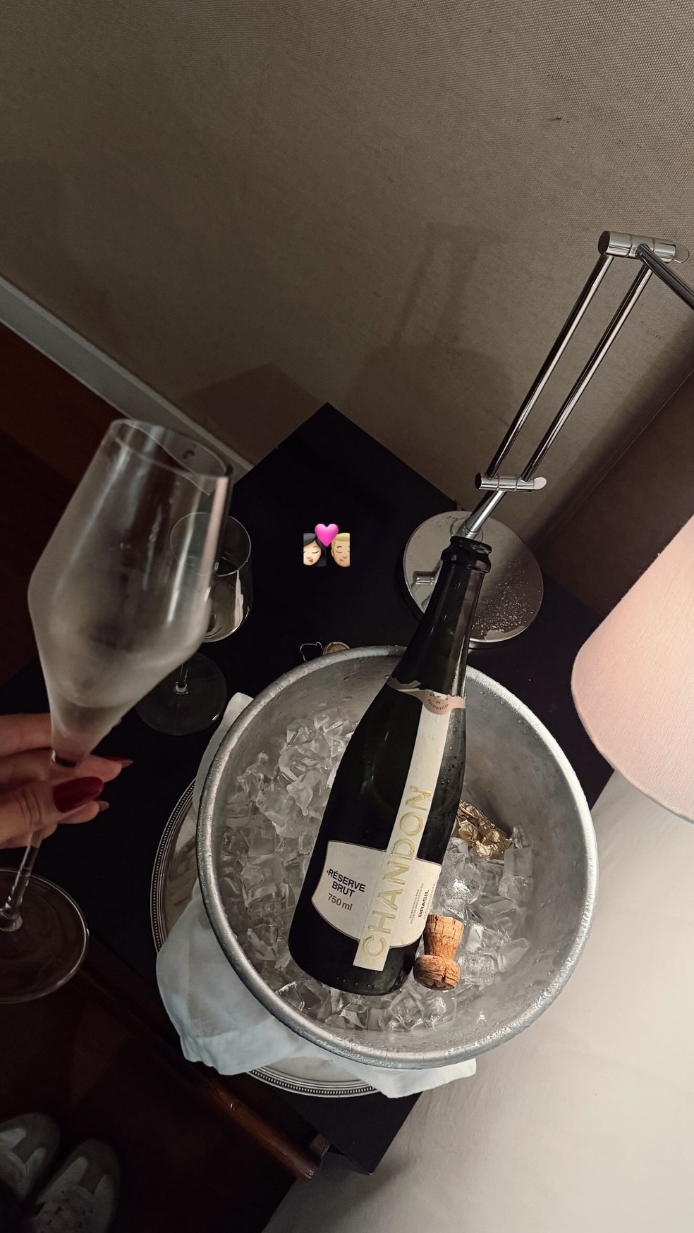 Rayane Figliuzzi mostra noite romântica com o namorado, Belo — Foto: Reprodução/Instagram