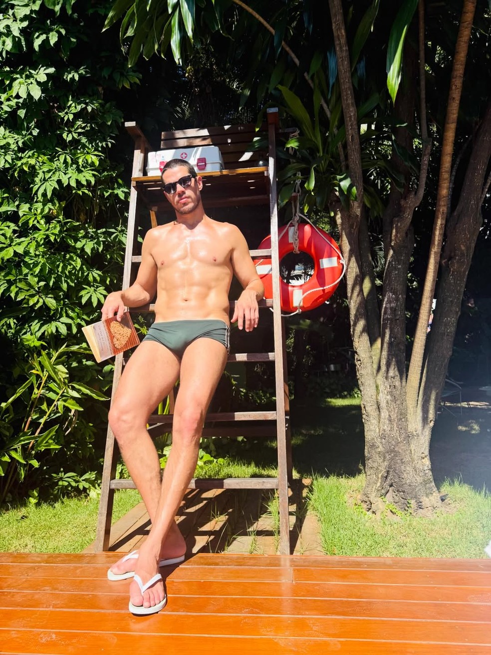 José Loreto abre álbum de fotos com Fernanda Marques — Foto: Repodução/Instagram