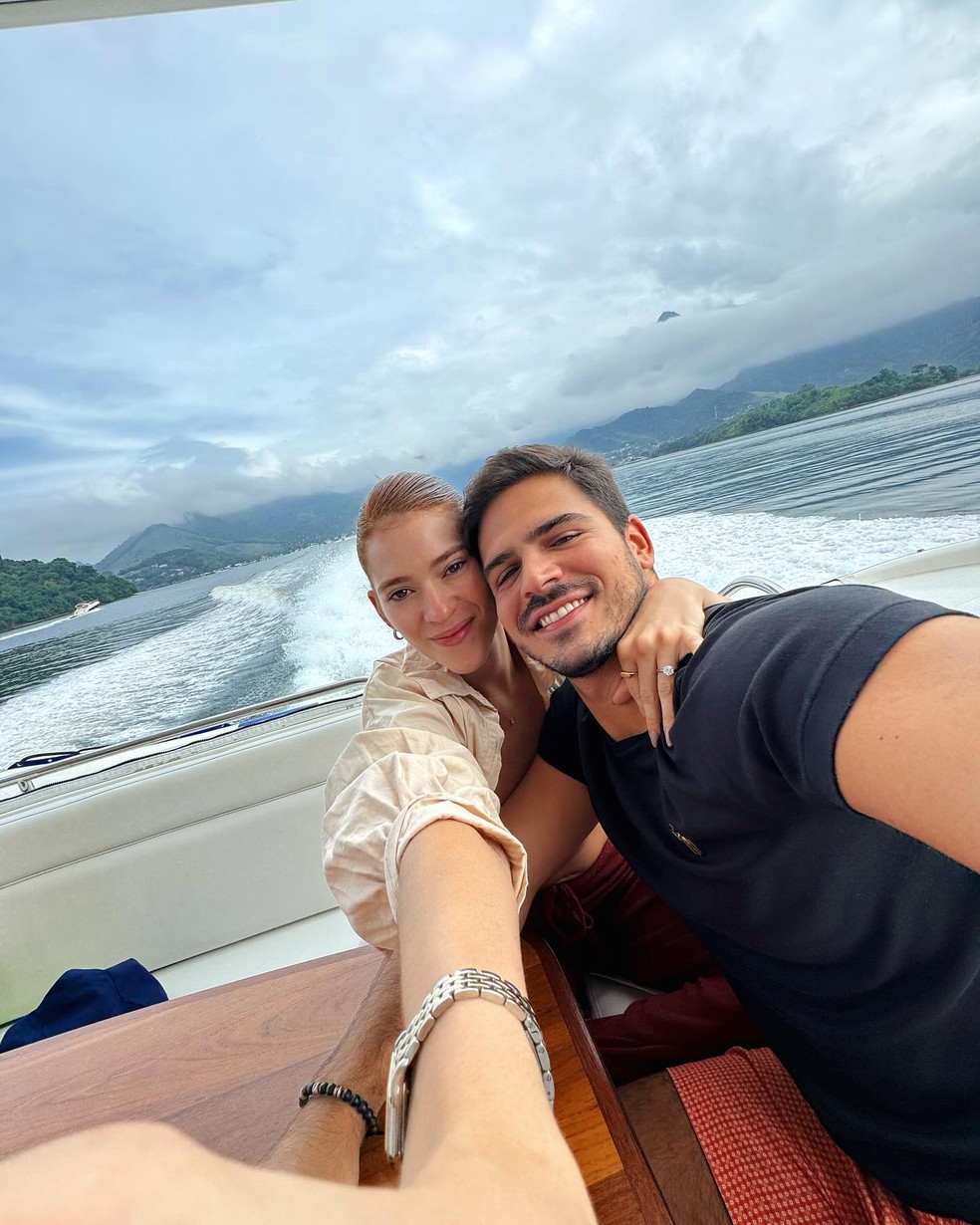Ana Clara curte Angra dos Reis com o namorado — Foto: Reprodução/Instagram