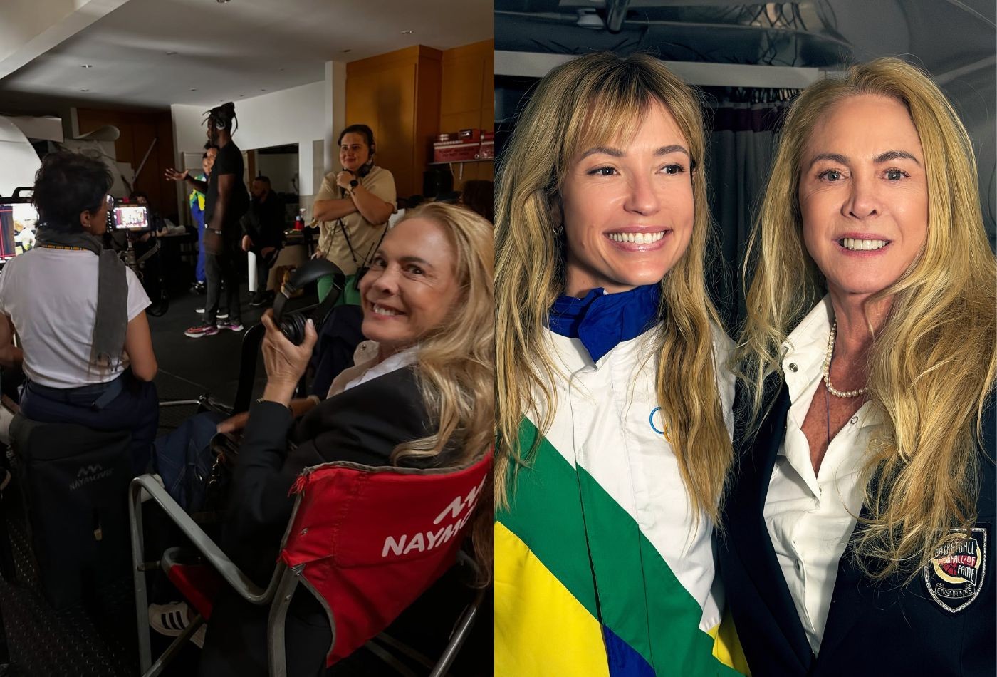 Hortência vai aos bastidores de filme inspirado na Seleção feminina de basquete de 1996