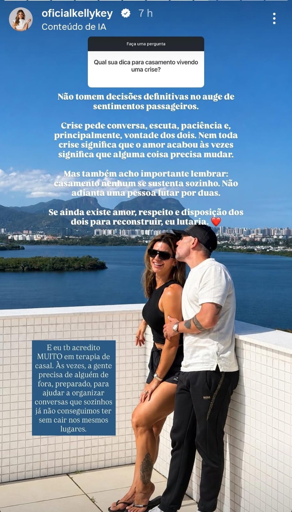 Kelly Key responde internauta com conselho sobre crise no casamento — Foto: Reprodução/Instagram
