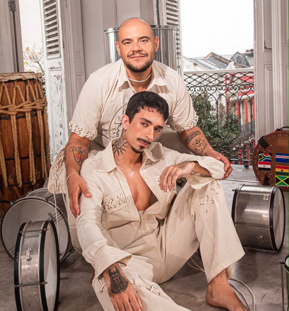 Quéops e Gominho — Foto: Pino Gomes