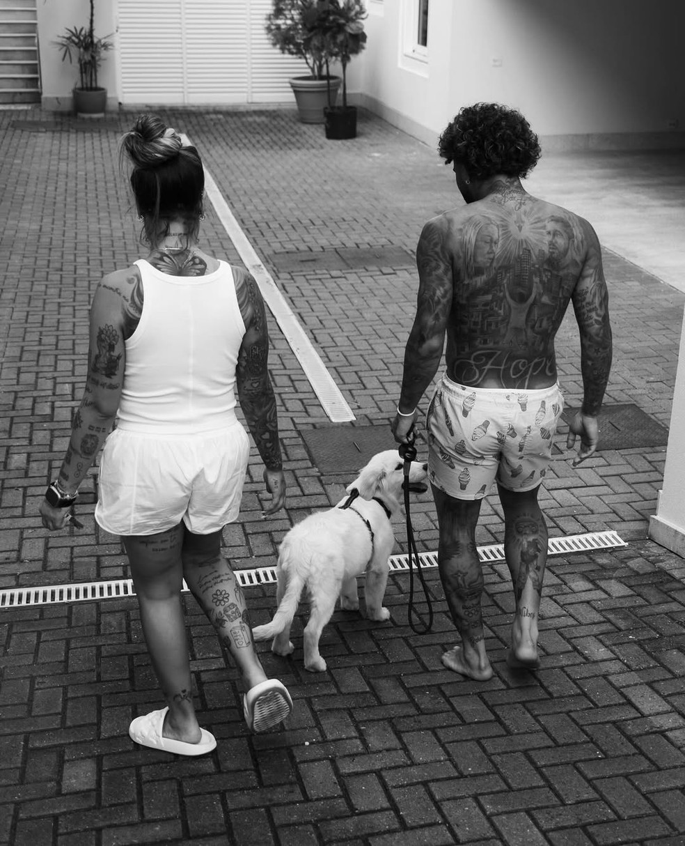 Gabigol e Rafaella — Foto: Reprodução/Instagram
