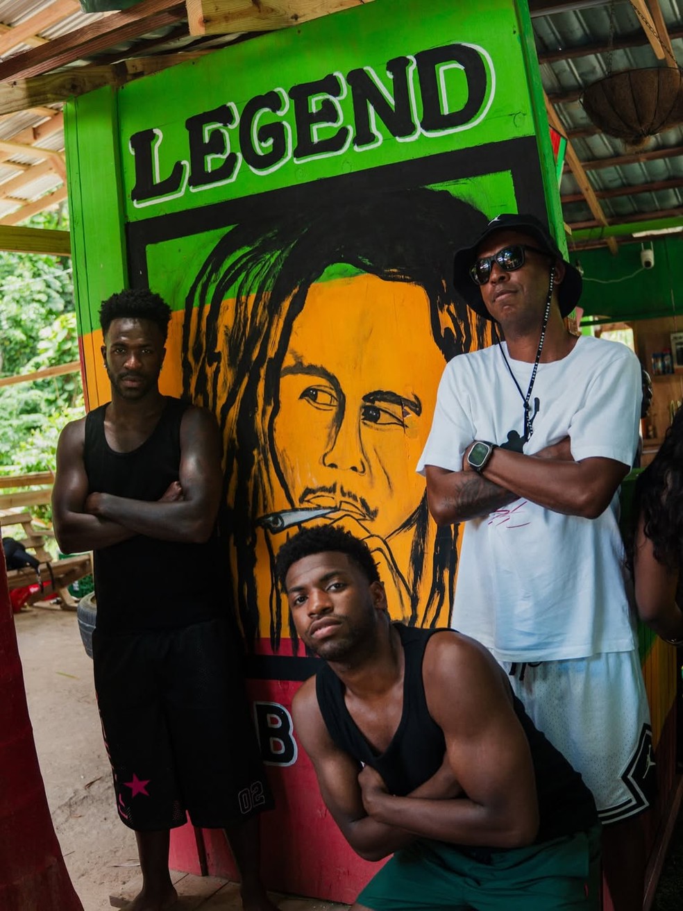 Vini Jr posta fotos na Jamaica — Foto: Reproducao/Instagram