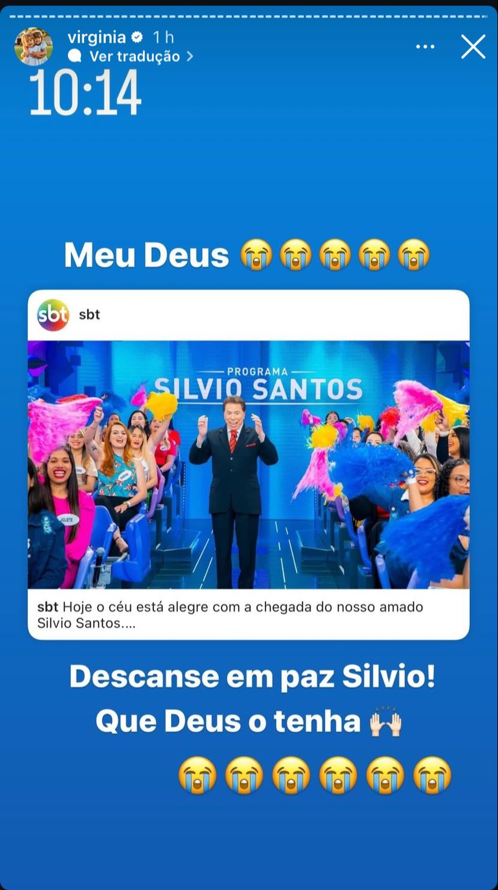 Morte de Silvio Santos: famosos lamentam e emissoras prestam homenagens