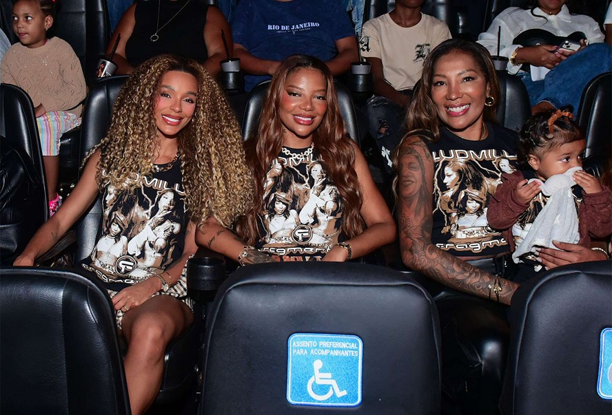 Brunna Gonçalves, Ludmilla, Silvana Oliveira e Zuri