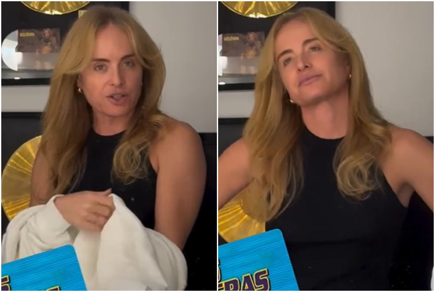 Angélica 'reclama' ao ser filmada por Luciano Huck: 'Você é blogueiro ...