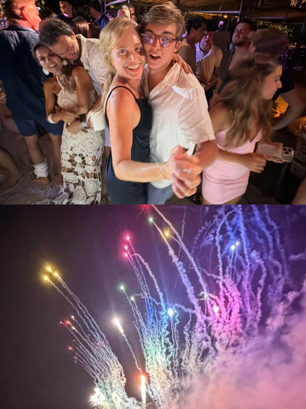 Angélica com os filhos Joaquim e Eva — Foto: Reprodução/Instagram