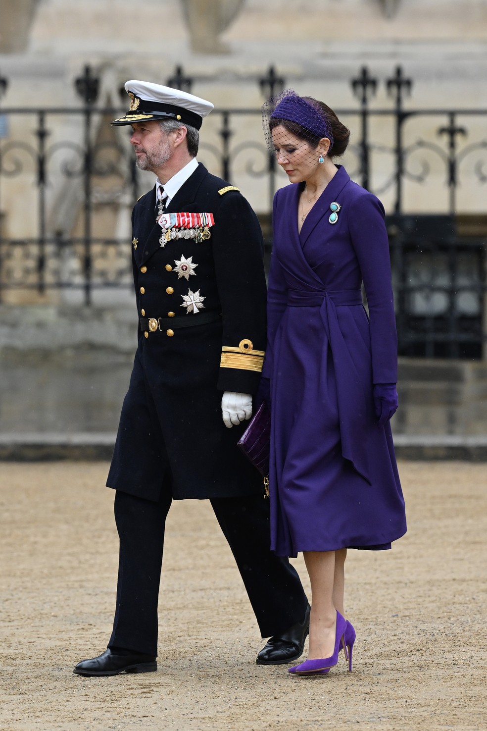 O príncipe Frederik da Dinamarca e a princesa Mary da Dinamarca — Foto: Getty Images