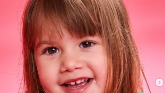 Virginia festeja 3 anos da filha Maria Alice