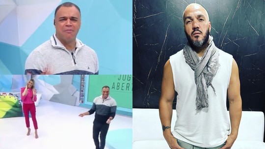 Denílson dança e canta músicas do Belo em programa de TV após cantor pagar dívida milionária; vídeo