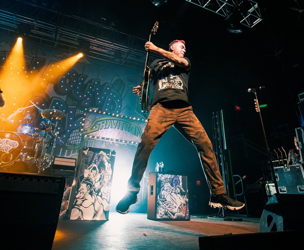 Morre Chad Gilbert, guitarrista da banda New Found Glory — Foto: Reprodução/Instagram