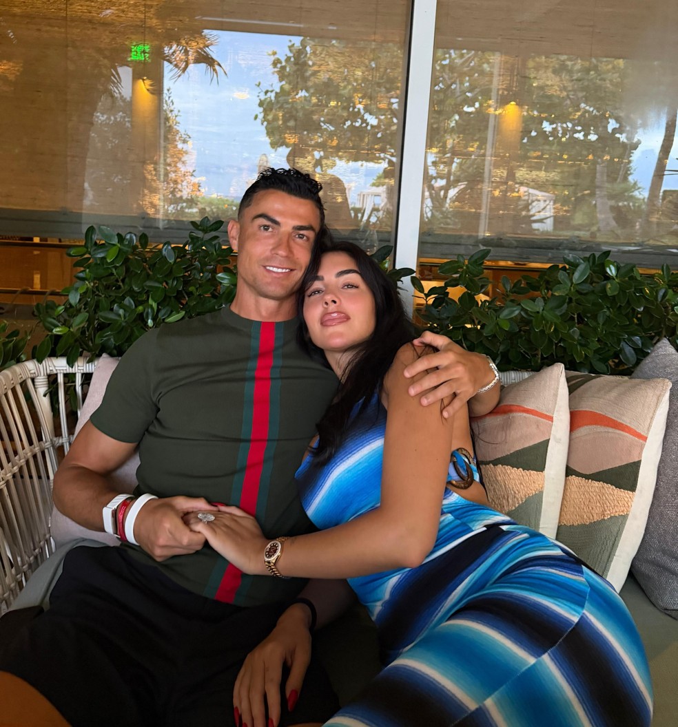 Georgina Rodríguez está nos EUA torcendo por Cristiano Ronaldo na Copa — Foto: Reprodução/Instagram