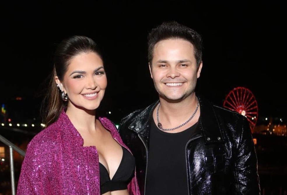 Paula Aires e Matheus Aleixo &mdash; Foto: Reprodu&ccedil;&atilde;o/Instagram