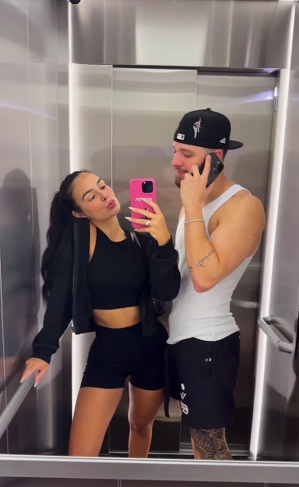 Larissa Santos e Guilherme Rocha &mdash; Foto: Reprodu&ccedil;&atilde;o