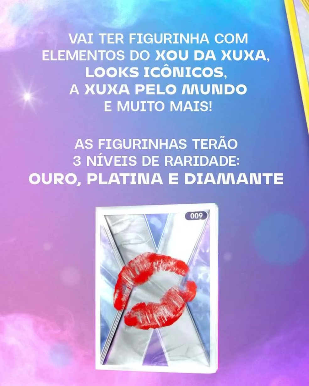 Xuxaverso: Xuxa lança coleção de NFTs — Foto: Reprodução/Instagram