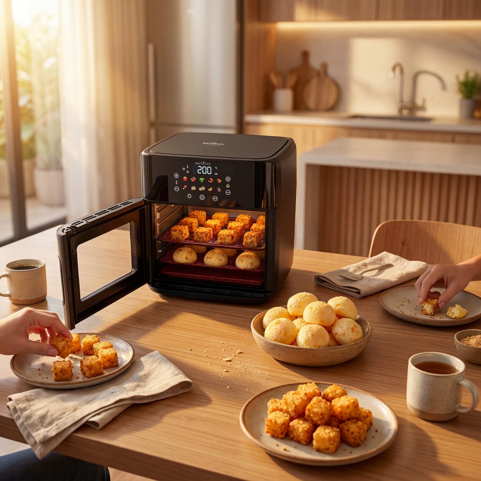 Britânia lança a maior Air Fryer da marca — Foto: Divulgação