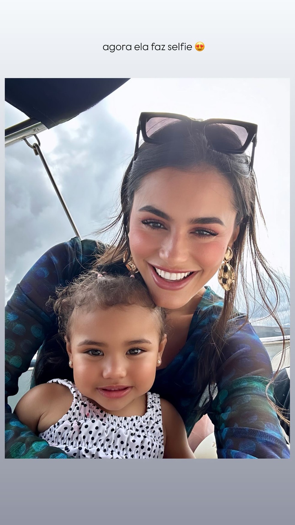 Bianca Biancardi compartilha nova foto com Mavie — Foto: Reprodução/Instagram