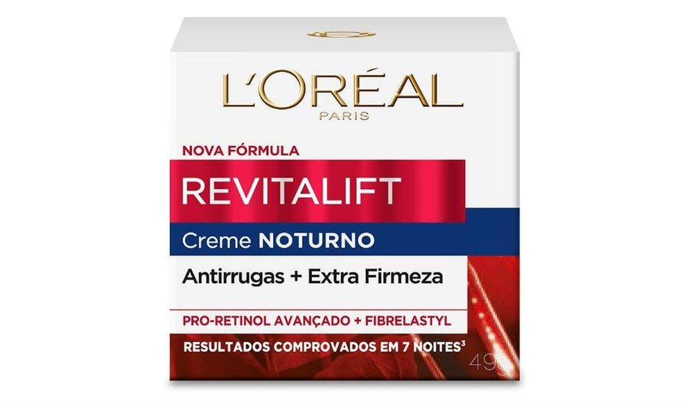 L'Oréal Revitalift Pro-Retinol oferta uma combinação de ativos para suavizar as linhas de expressão — Foto: Foto: Reprodução/Amazon