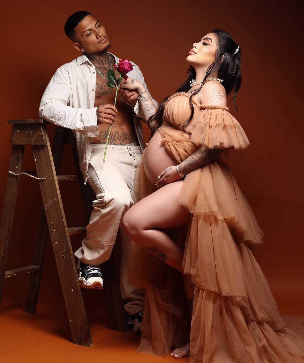 MC Mirella e Dynho Alves — Foto: @studiotgfotos