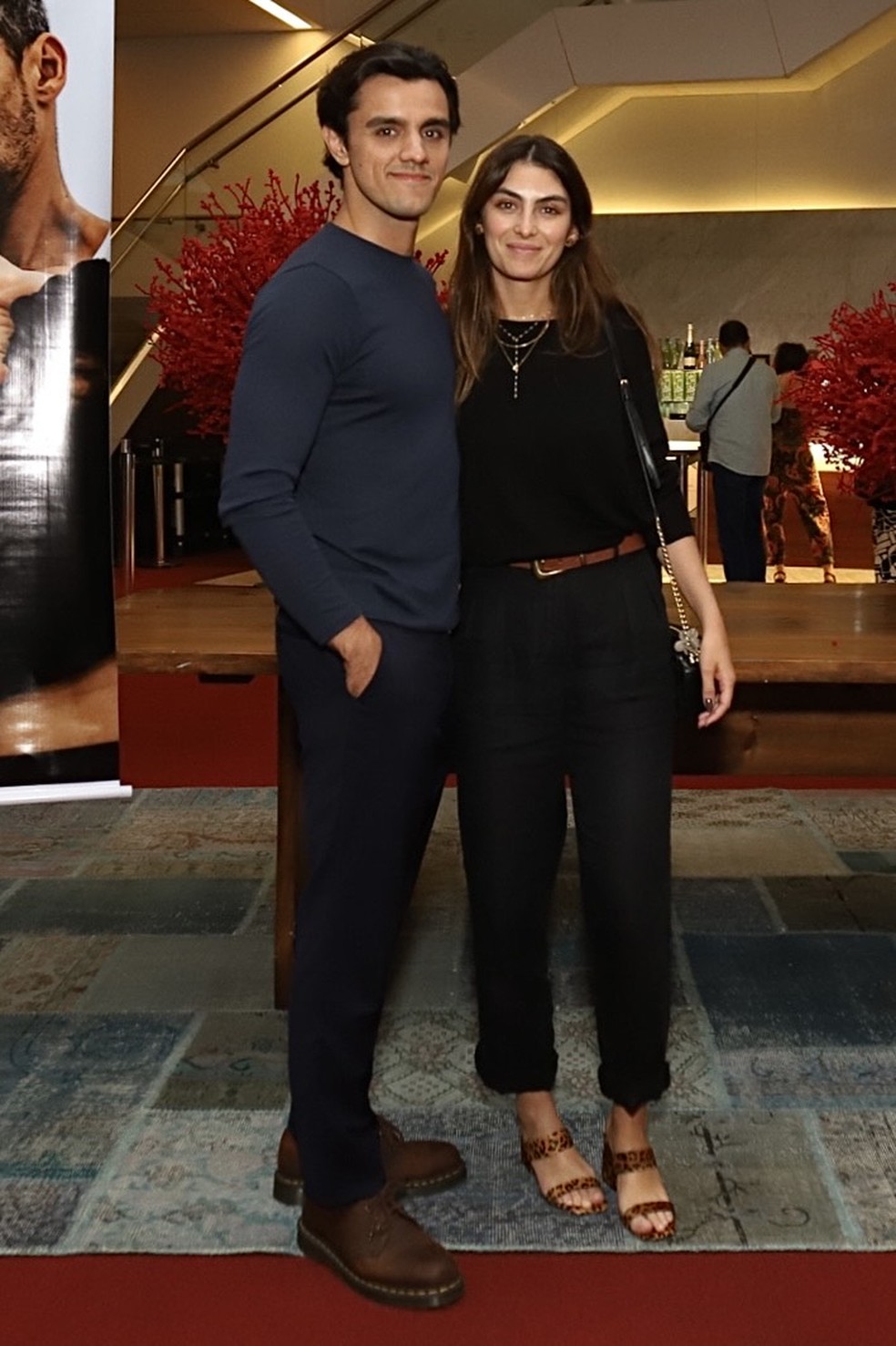 Felipe Simas e Mariana Uhlmann — Foto: BrazilNews