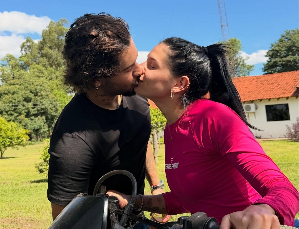 Ana Castela e Zé Felipe — Foto: Reprodução/Instagram